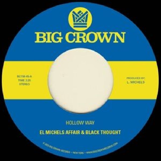 El Michels Affair & Black Thought - Hollow way (12-inch maxi-single)