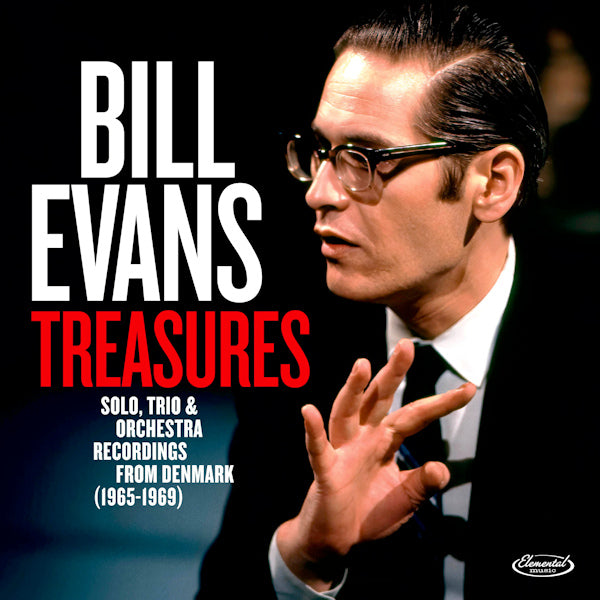Bill Evans - Treasures: solo, trio & orchestra recordings from denmark (LP) - Velvet Music