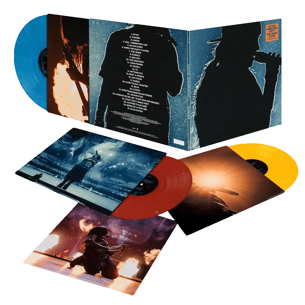 Billie Eilish - HIT ME HARD AND SOFT: THE TOUR (Live) (Coloured Vinyl LP)