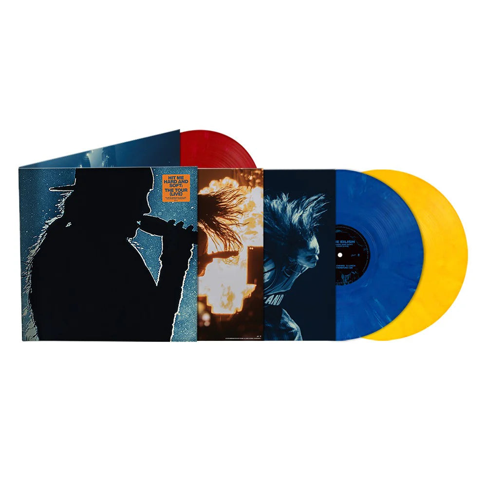 Billie Eilish - HIT ME HARD AND SOFT: THE TOUR (Live) (Coloured Vinyl LP) - Velvet Music