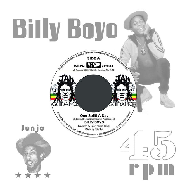Billy Boyo & Roots Radics - 7-one spliff a day/one dub a day (LP) - Velvet Music