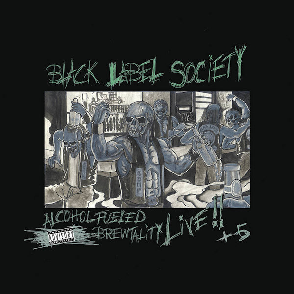 Black Label Society - Alchohol fueled brewtality live (LP) - Velvet Music