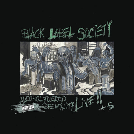 Black Label Society - Alchohol fueled brewtality live (LP) - Velvet Music