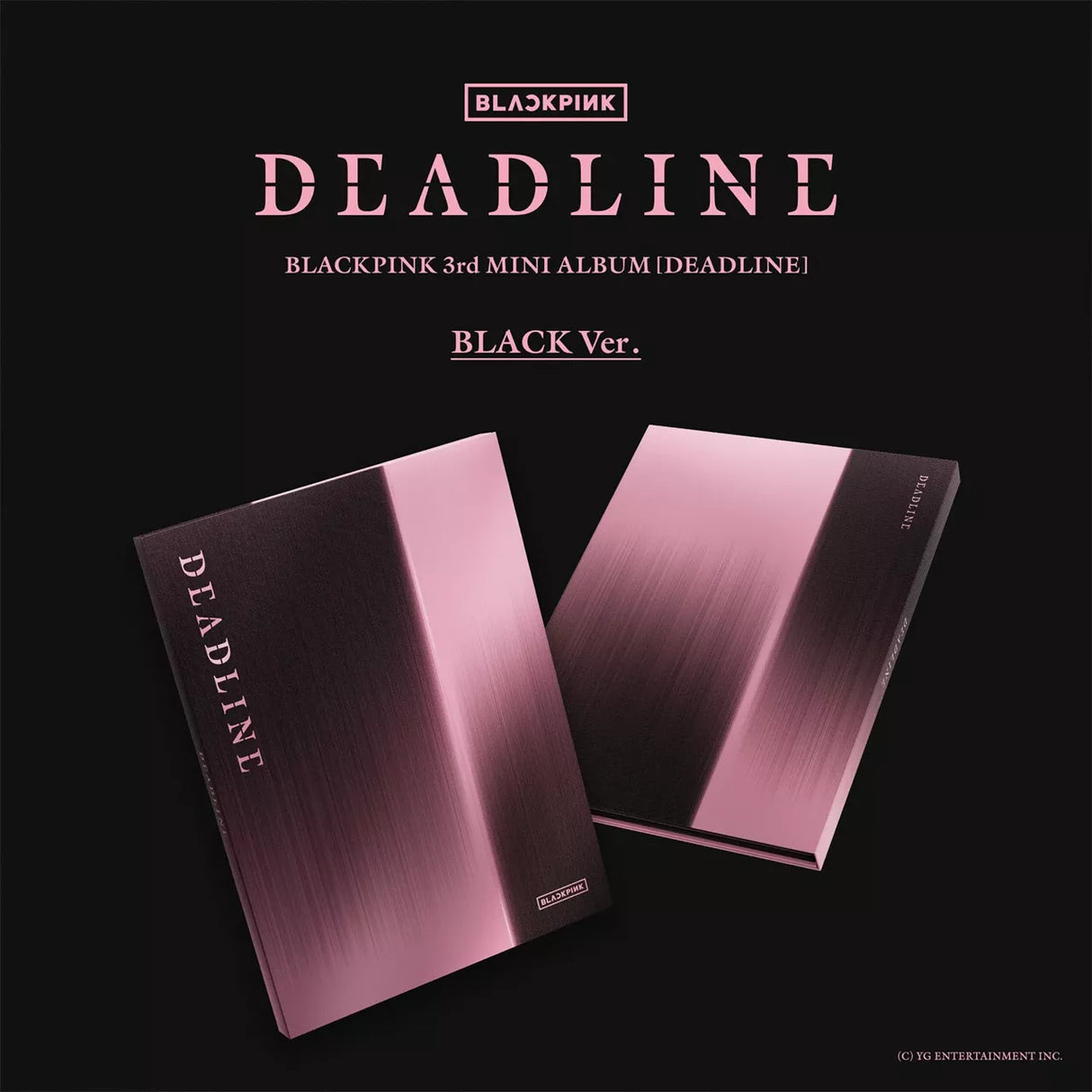 Blackpink - Deadline BLACK Version (3rd MINI ALBUM CD) - Velvet Music