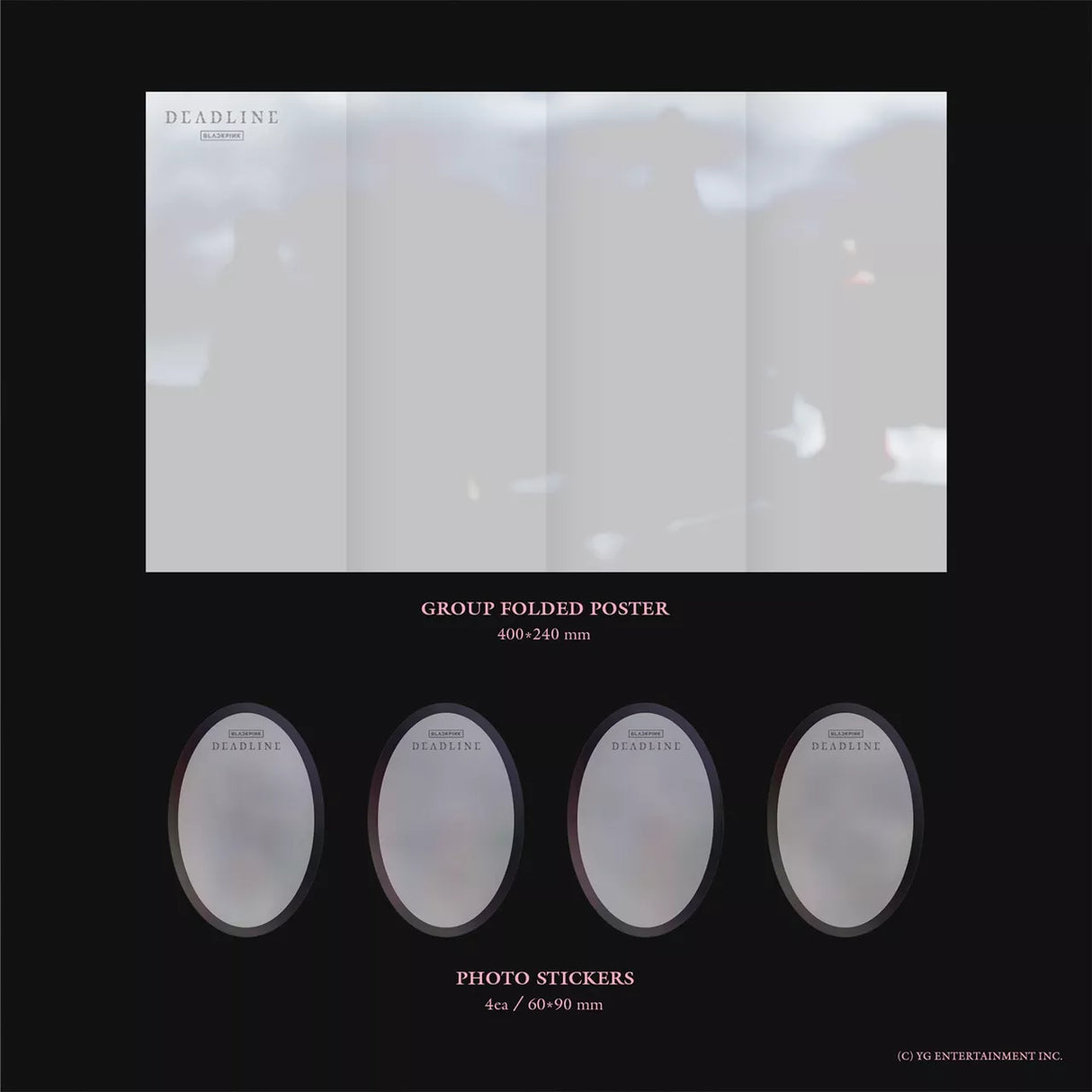 Blackpink - Deadline BLACK Version (3rd MINI ALBUM CD) - Velvet Music