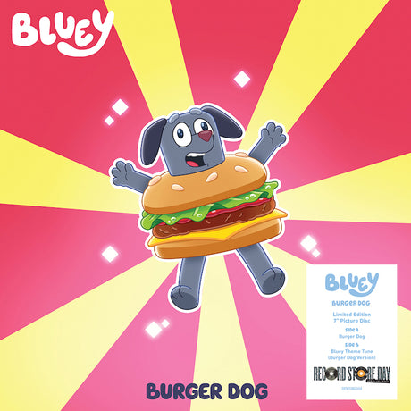 Bluey - Burger Dog / Bluey Theme Extended (Burger Dog Version) (7-inch single) - Velvet Music