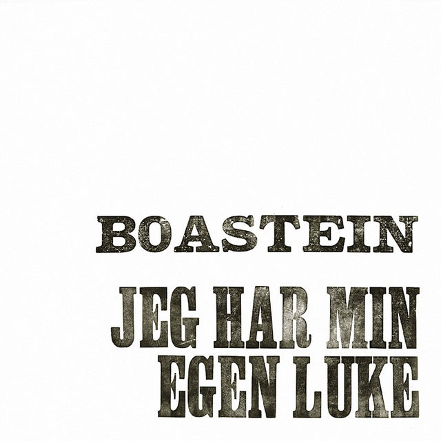 Boastein - Jeg har min egen luke (LP) - Velvet Music