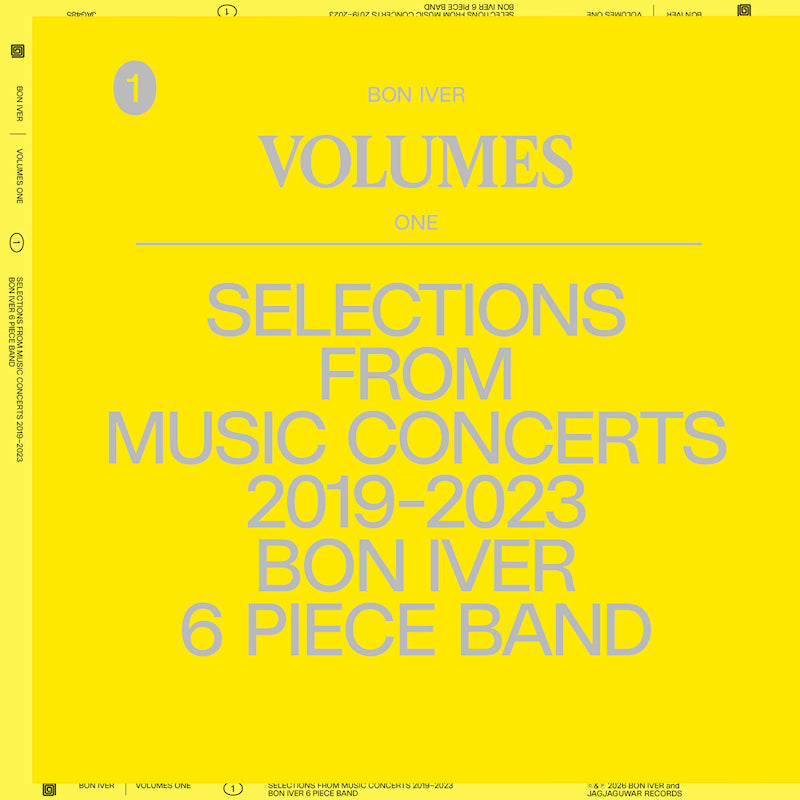 Bon Iver - Volumes one: selections from music concerts 2019-2023 (LP) - Velvet Music