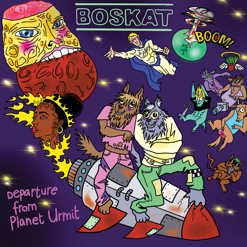 Boskat - Departure from planet urmit (LP)