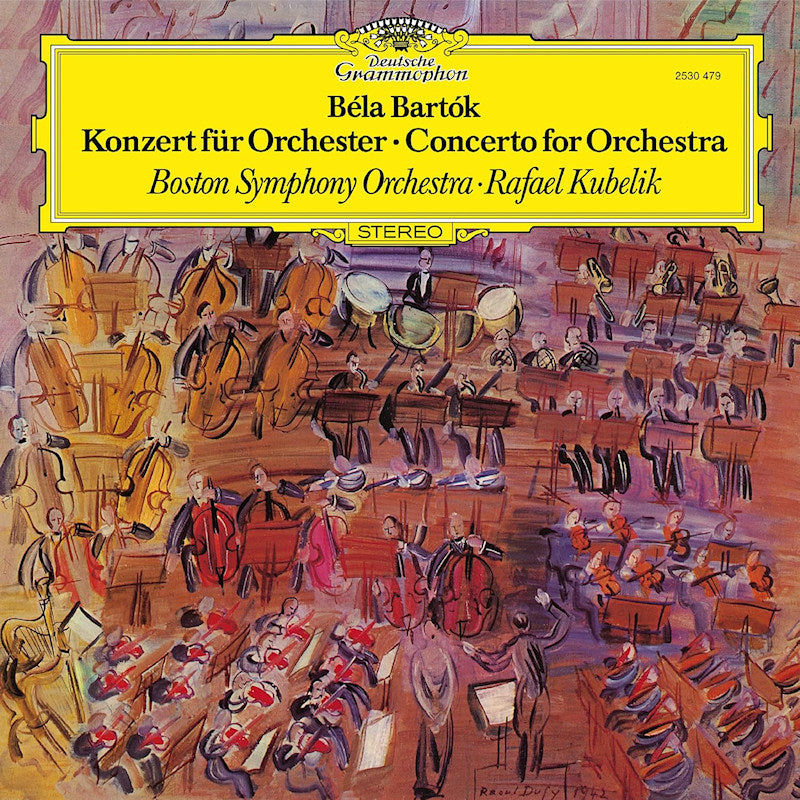 Boston Symphony Orchestra / Rafael Kubelik - Bela Bartok: Konzert Fur Orchester (LP)