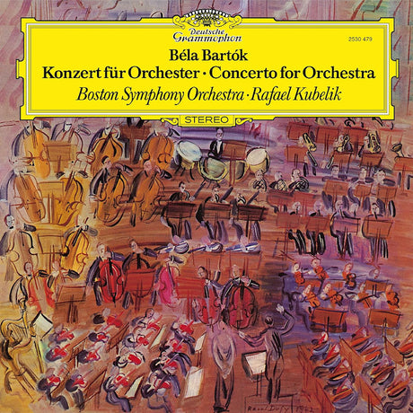 Boston Symphony Orchestra / Rafael Kubelik - Bela Bartok: Konzert Fur Orchester (LP)