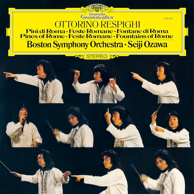Seiji Ozawa Boston Symphony Orchestra - Respighi: pines of rome, p. 141; roman festivals, (LP) - Velvet Music
