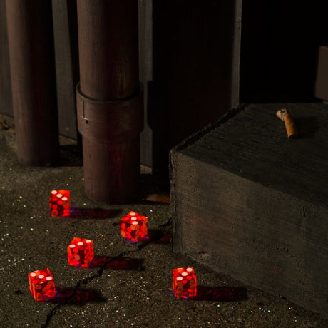 Bright Eyes - Five dices, all threes (red & orange splatter vinyl) (LP)