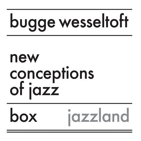 Bugge Wesseltoft - New conceptions of jazz (CD) - Velvet Music