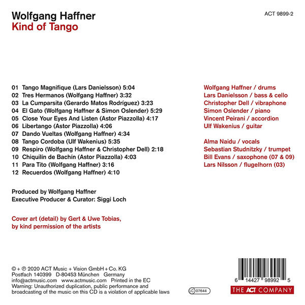 Wolfgang Haffner - Kind of Tango (CD d'occasion)