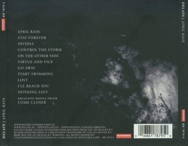 Delain - April Rain (second hand CD)