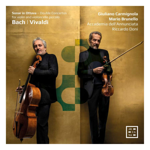 Giuliano Carmignola /mario Brunello - Bach/vivaldi: sonar in ottava (CD) - Velvet Music