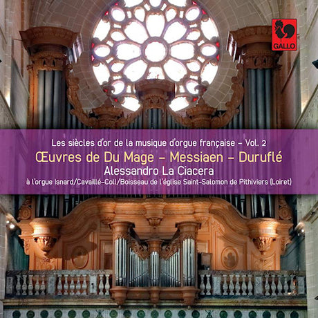 Alessandro La Ciacera - Oevres de du mage - messiaen - durufle (CD) - Velvet Music