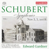 Franz Schubert - Symphonies vol.1: nos. 3, 5 and 8 (CD) - Velvet Music