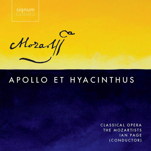 Mozartists - Apollo et hyacinthus (CD) - Velvet Music