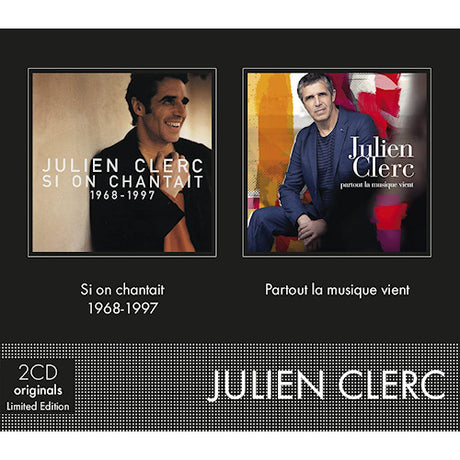 Julien Clerc - Si on chantait: best of 1968-1997/partout la musique vient (CD) - Velvet Music