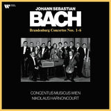 Concentus Musicus Wien / Nikolaus Harnoncourt - Bach brandenburg concertos nos. 1-6 (LP) - Velvet Music