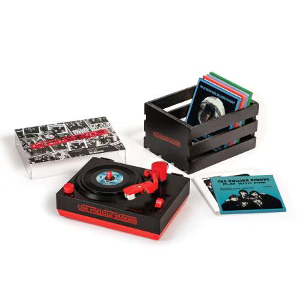 Rolling Stones - Mini Cruiser Turntable + Crate (Merchandise) - Velvet Music