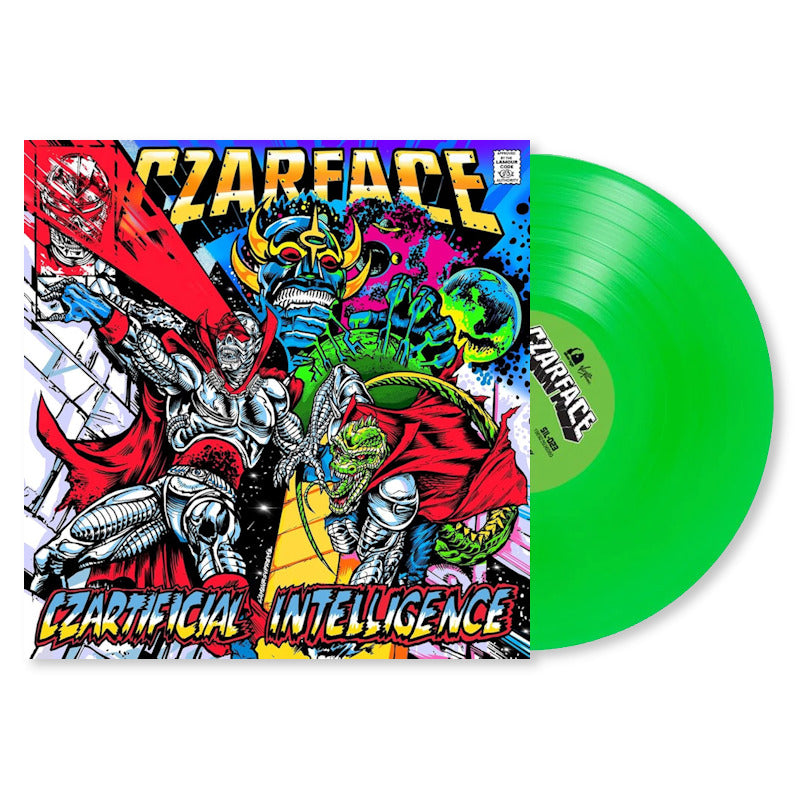 CZARFACE - Czartificial intelligence -transparent vert- (LP)