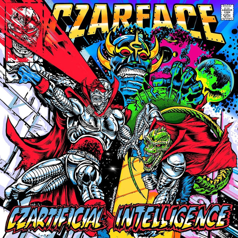 CZARFACE - Czartificial intelligence -transparent vert- (LP)