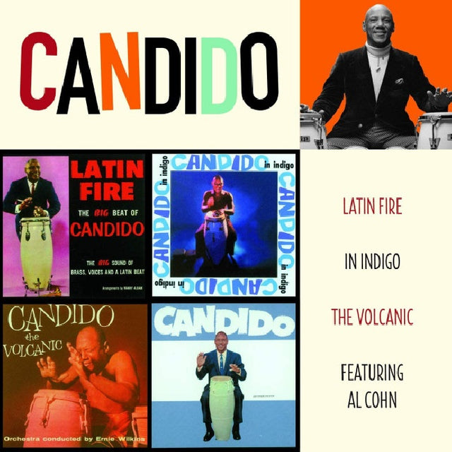 Candido - Latin Fire / In Indigo / The Volcanic / Featuring Al Cohn (CD) - Velvet Music