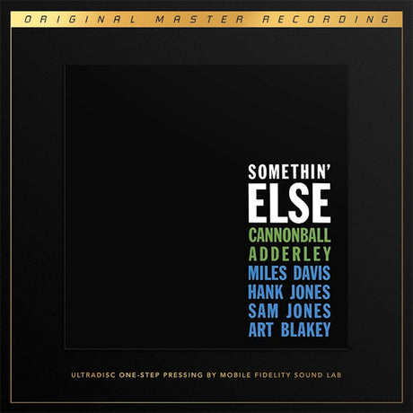 Cannonball Adderley - Somethin' else (LP) - Velvet Music
