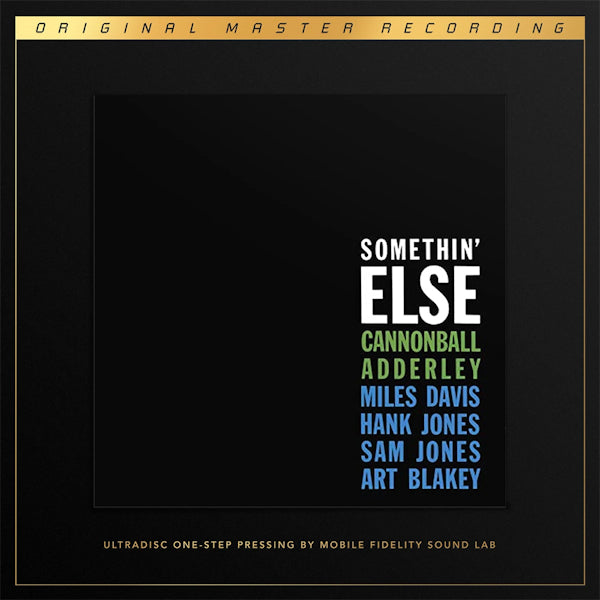 Cannonball Adderley - Somethin' else (LP) - Velvet Music