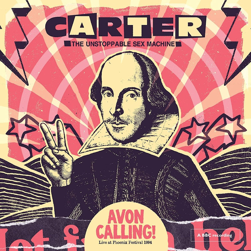 Carter The Unstoppable Sex Machine - Avon calling! live at phoenix festival 1994 (LP)