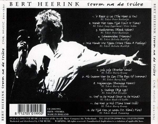 Bert Heerink - Storm Na De Stilte (tweedehands CD)