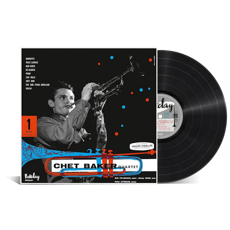 Chet Baker - Chet baker quartet (chet baker in paris vol. 1) (LP) - Velvet Music