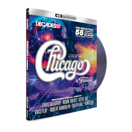 Chicago & Friends - Live at 55 (blu ray movie) - Velvet Music