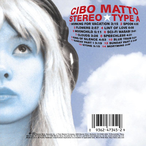 Cibo Matto - Stereo type a (CD) - Velvet Music