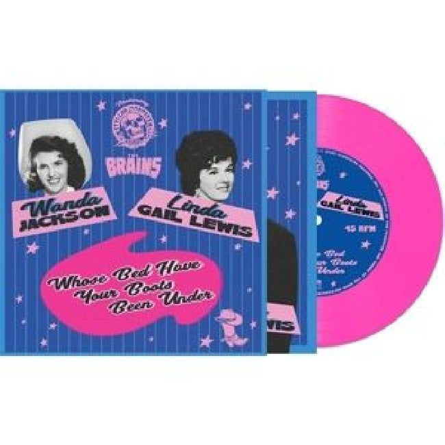 Jackson, Wanda, Linda Gail &amp; Stellar Corpses - Whose bed have your boots been under? (12-inch maxi single)