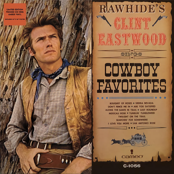 Clint Eastwood - Rawhide's clint eastwood sings cowboy favorites (LP) - Velvet Music