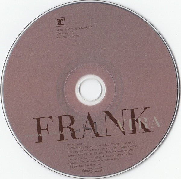 Frank Sinatra - My Way (The Best Of Frank Sinatra) (tweedehands CD) - Velvet Music