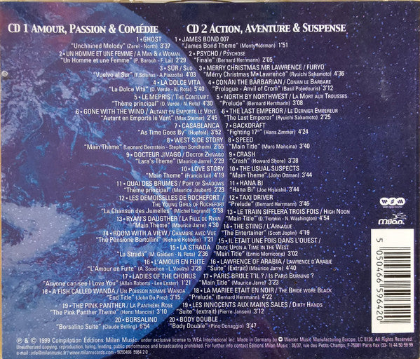 Various - Les Films Du Siècle (CD) - Velvet Music