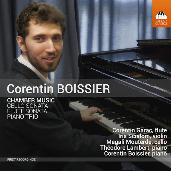 Corentin Boissier - Chamber music: cello sonatat, flute sonata, piano trio (CD)