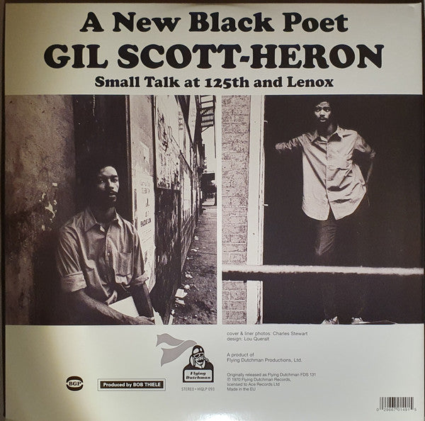 Gil Scott-Heron - Small Talk At 125th And Lenox (LP) - Velvet Music
