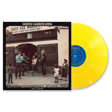 Creedence Clearwater Revival - Willy and the poor boys (opaque canary yellow lp) (LP) - Velvet Music