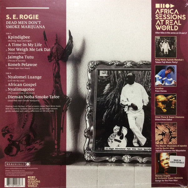 S. E. Rogie - Dead Men Don't Smoke Marijuana (LP) - Velvet Music
