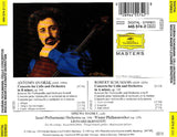 Antonín Dvořák • Robert Schumann | Mischa Maisky • Leonard Bernstein - Cello Concertos (tweedehands CD)