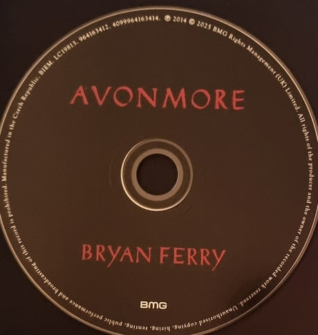 Bryan Ferry - Avonmore (CD) - Velvet Music