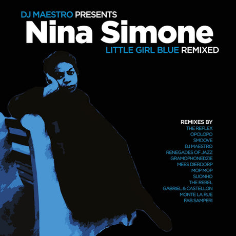 Nina Simone /dj Maestro - Little girl blue remixed -translucent green vinyl- (LP)
