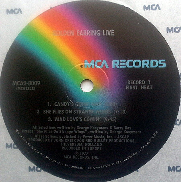 Golden Earring - Live (tweedehands LP) - Velvet Music