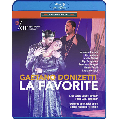 Veronica Simeoni - Celso Albelo - Orchestra And Chorus Of Maggio Musicale Fiorentino / Fabio Luisi - La favorite (Blu Ray disc music)